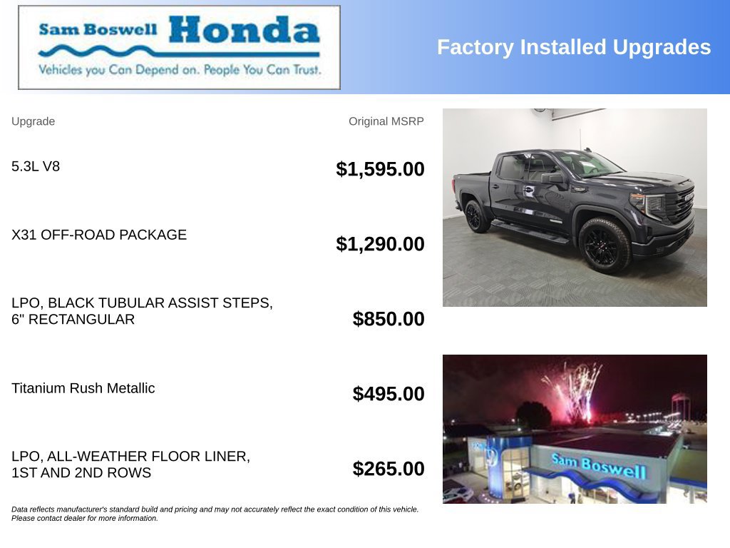 Used 2026 GMC Sierra 1500 Elevation w/ X31 Off-Road Package AWD/4WD image 4