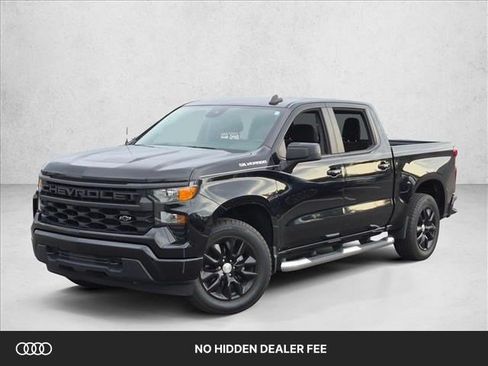 Used 2022 Chevrolet Silverado 1500 Custom RWD image 1