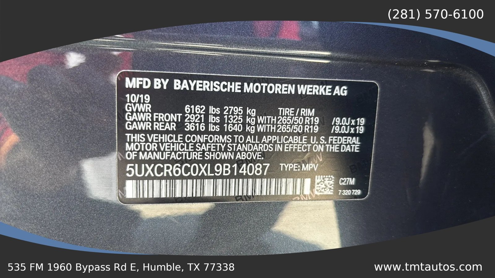 Used 2020 BMW X5 xDrive40i w/ Convenience Package AWD/4WD image 26