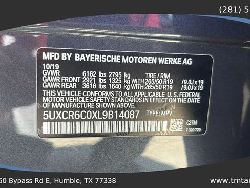 Used 2020 BMW X5 xDrive40i w/ Convenience Package AWD/4WD image 26