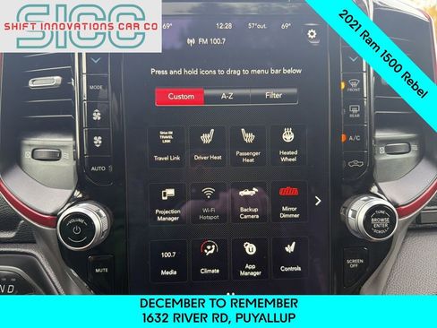 Used 2021 RAM 1500 Rebel w/ Leather & Sound Group image 14