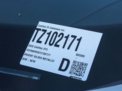 New 2026 Cadillac XT5 Sportv image 29