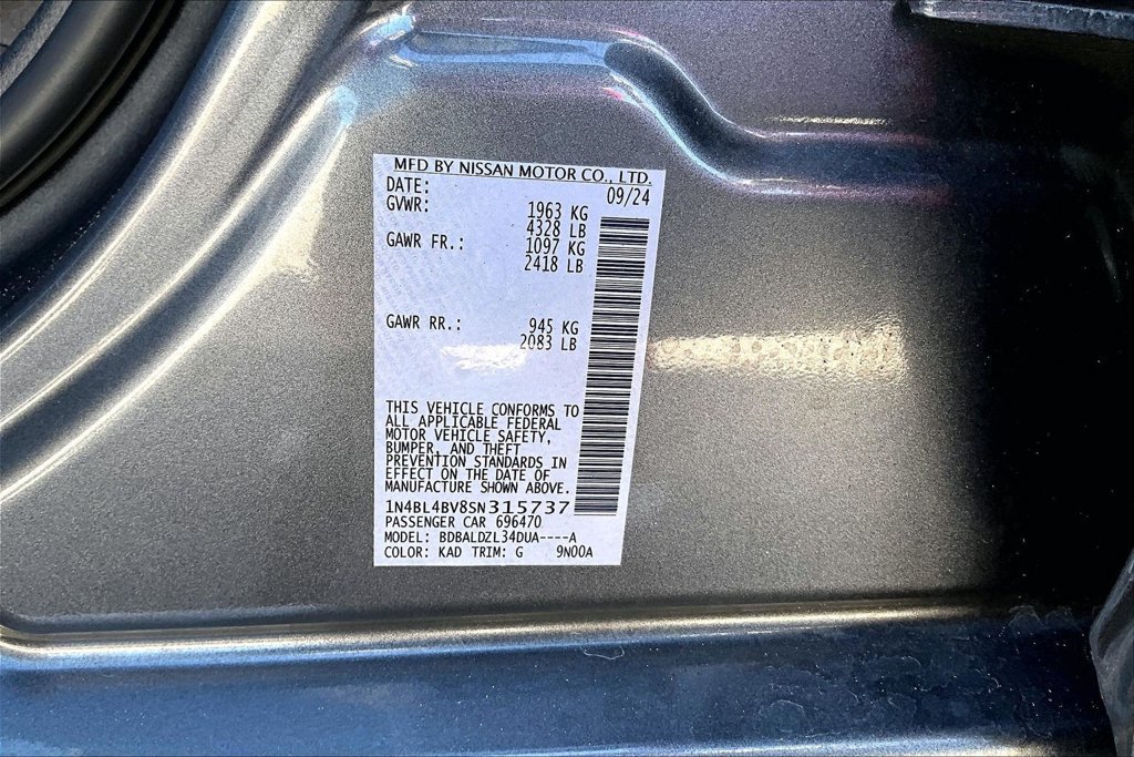 Used 2025 Nissan Altima 2.5 S FWD image 21