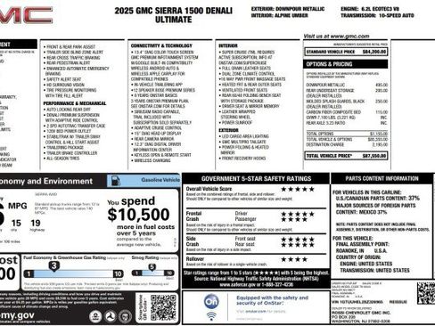 Used 2025 GMC Sierra 1500 Denali Ultimate image 2