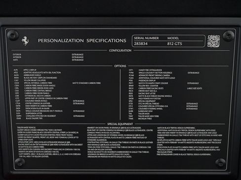 Used 2022 Ferrari 812 GTS RWD image 38