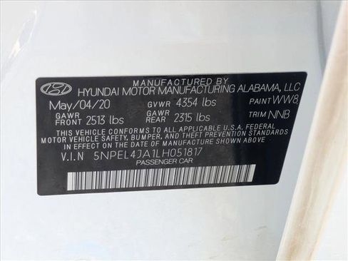 Used 2020 Hyundai Sonata SEL FWD image 23