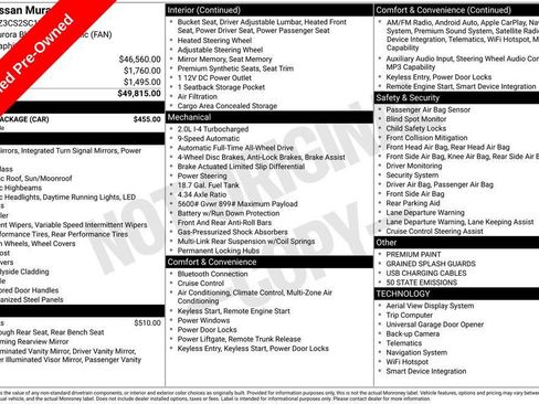 Used 2025 Nissan Murano SL w/ Cargo Package image 40