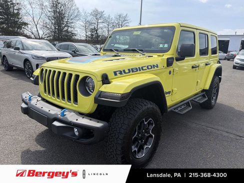 Used 2023 Jeep Wrangler Unlimited Rubicon 4xe w/ Dual Top Group AWD/4WD image 1