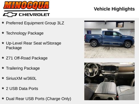 Used 2024 Chevrolet Silverado 1500 High Country w/ Technology Package image 2