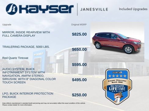 Certified 2019 Buick Enclave Premium w/ Trailering Package, 5000 lbs. AWD/4WD image 2