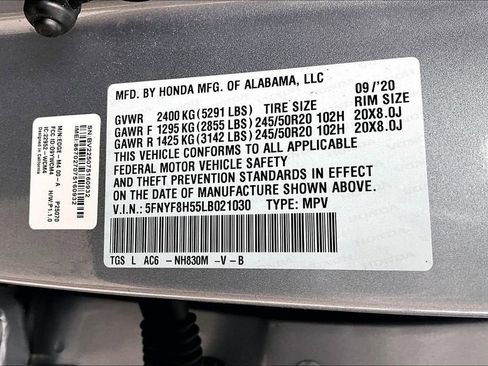 Used 2020 Honda Passport EX-L image 19