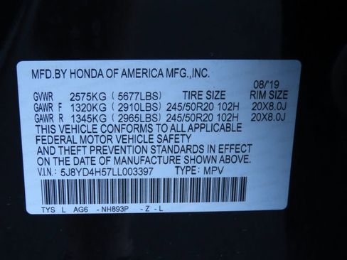 Used 2020 Acura MDX SH-AWD w/ Technology Package image 21