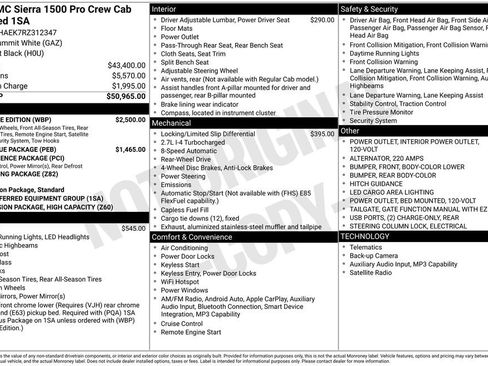 Used 2024 GMC Sierra 1500 Pro w/ Graphite Edition RWD image 26