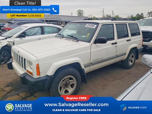 Used 2001 Jeep Cherokee Sport AWD/4WD image 1