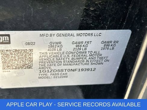 Used 2022 Chevrolet Malibu LT FWD image 7