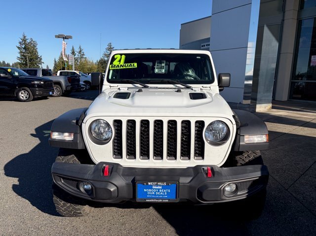 Used 2021 Jeep Gladiator Rubicon w/ Trailer Tow Package AWD/4WD image 3