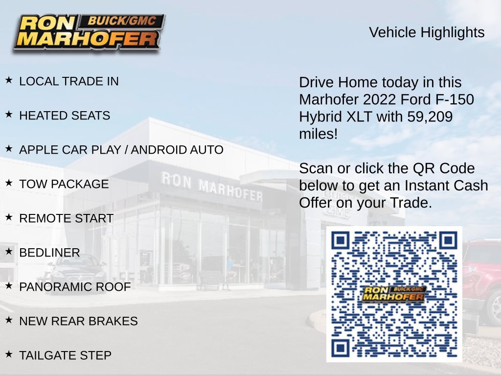 Used 2022 Ford F150 XLT w/ Equipment Group 302A High AWD/4WD image 15