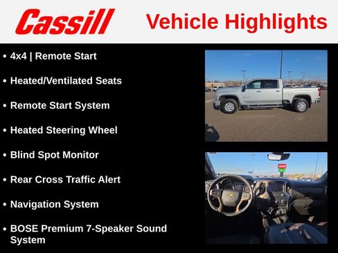 Used 2020 Chevrolet Silverado 2500 High Country w/ Z71 Off-Road Package image 6