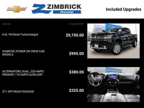 Certified 2022 Chevrolet Silverado 2500 High Country w/ Z71 Off-Road Package AWD/4WD image 14