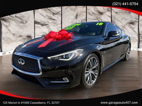 Used 2018 INFINITI Q60 3.0t Luxe w/ Sensory Package 3.0T Luxe image 3