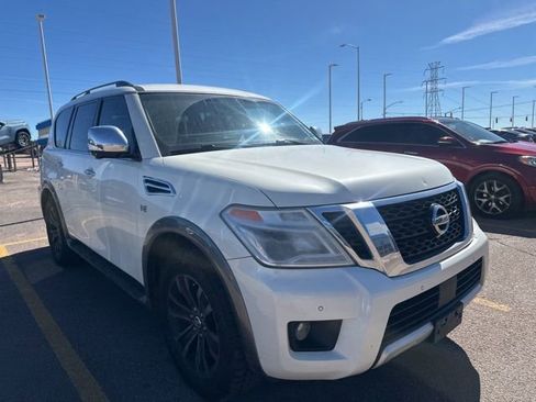 Used 2017 Nissan Armada Platinum w/ Captain Seat Package image 3