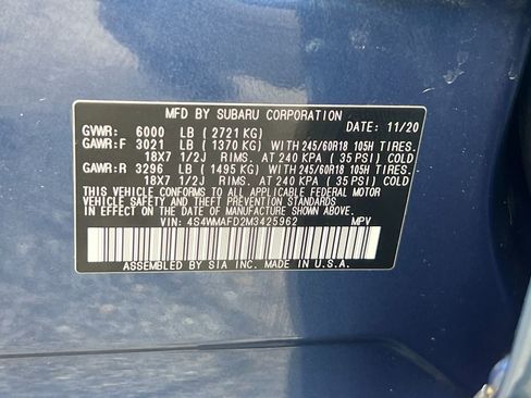 Used 2021 Subaru Ascent Premium w/ Convenience Package image 32