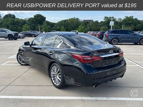 Used 2023 INFINITI Q50 Luxe w/ Cargo Package RWD image 3