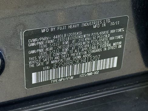 Used 2012 Subaru Forester 2.5X w/ Alloy Wheel Pkg image 22