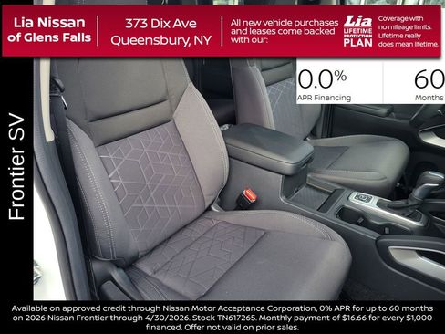 New 2026 Nissan Frontier SV w/ SV Convenience Package AWD/4WD image 32