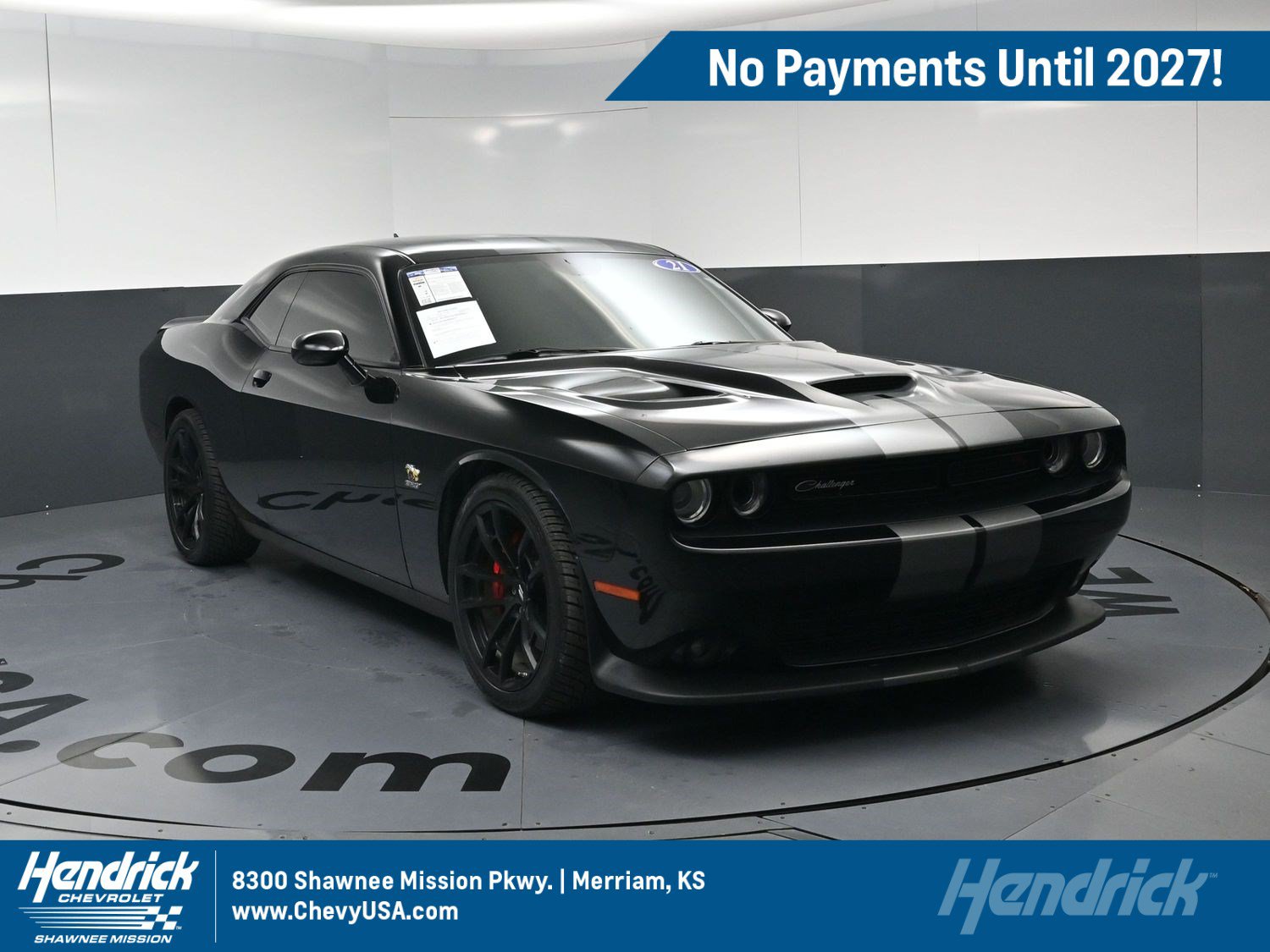 Used 2021 Dodge Challenger R/T Scat Pack RWD image 1