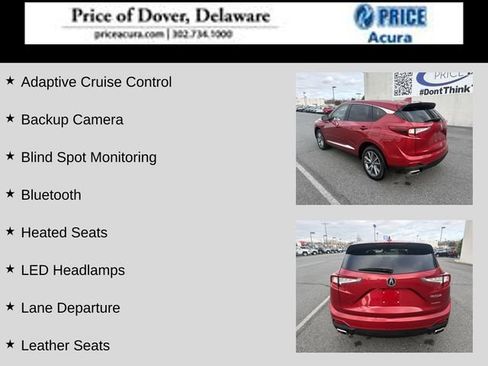 Certified 2023 Acura RDX AWD w/ Technology Package image 2