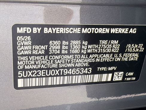 New 2026 BMW X5 xDrive40i w/ M Sport Package AWD/4WD image 20