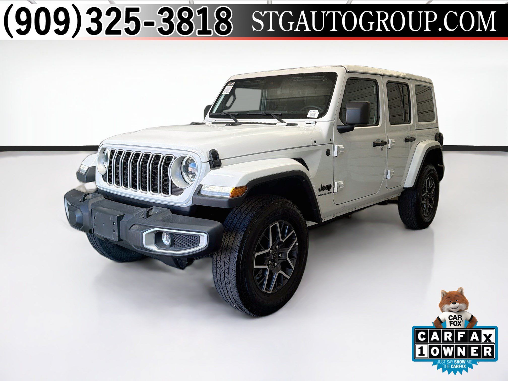 Used 2025 Jeep Wrangler Unlimited Sahara AWD/4WD image 1