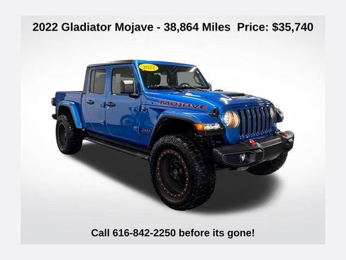 Used 2022 Jeep Gladiator Mojave w/ Cold Weather Group image 1