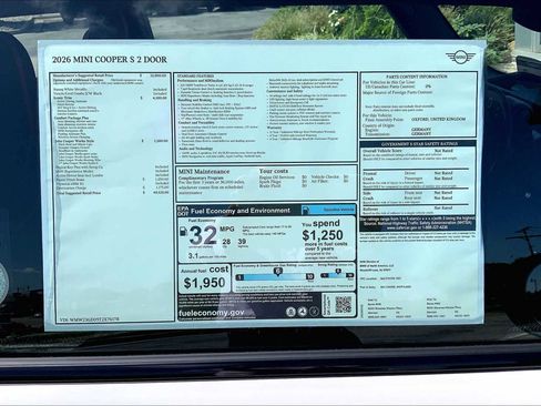 New 2026 MINI Cooper S image 22