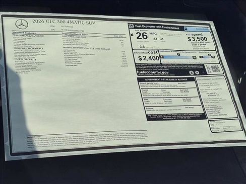 New 2026 Mercedes-Benz GLC 300 4MATIC image 16