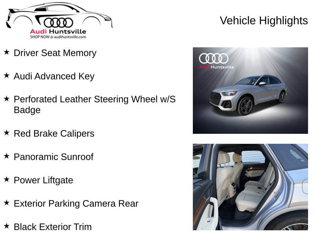 Used 2024 Audi Q5 e Premium Plus w/ Premium Plus Package AWD/4WD image 12