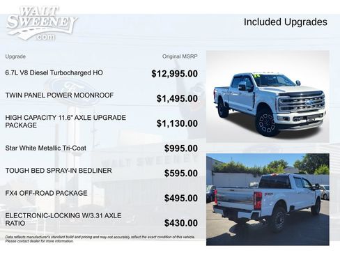 Used 2024 Ford F250 Platinum AWD/4WD image 11