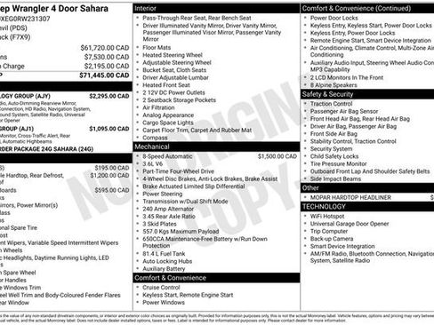 Used 2024 Jeep Wrangler Sahara w/ Technology Group image 11