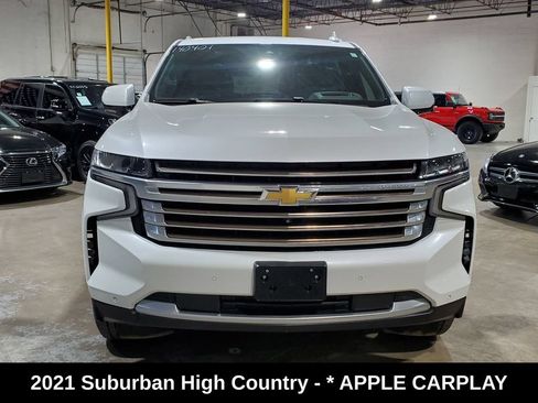 Used 2021 Chevrolet Suburban High Country w/ Premium Package RWD image 2