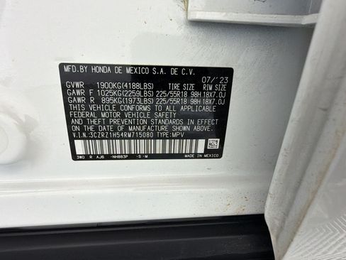 Certified 2024 Honda HR-V Sport image 23