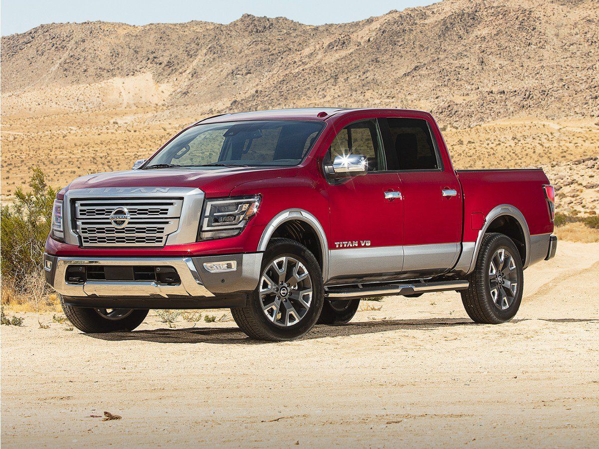 Used 2021 Nissan Titan Platinum Reserve w/ Moonroof Package AWD/4WD image 1
