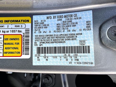 Used 2023 Ford Bronco Sport Outer Banks w/ Tech Package AWD/4WD image 34
