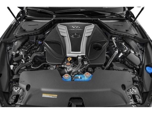 Used 2023 INFINITI Q50 Red Sport 400 w/ Carbon Fiber Package RWD image 72
