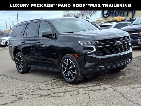 Used 2023 Chevrolet Tahoe RST w/ Luxury Package AWD/4WD image 1
