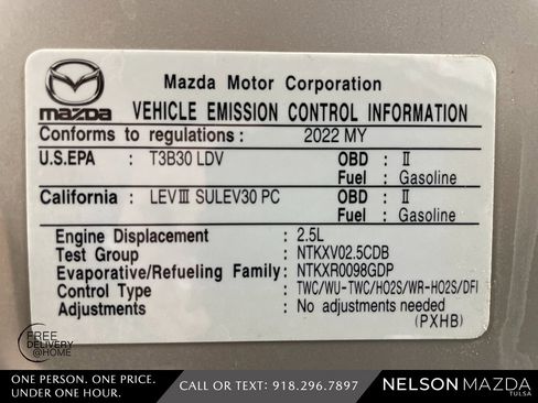 Used 2022 MAZDA CX-30 AWD 2.5 S w/ Premium Package image 53