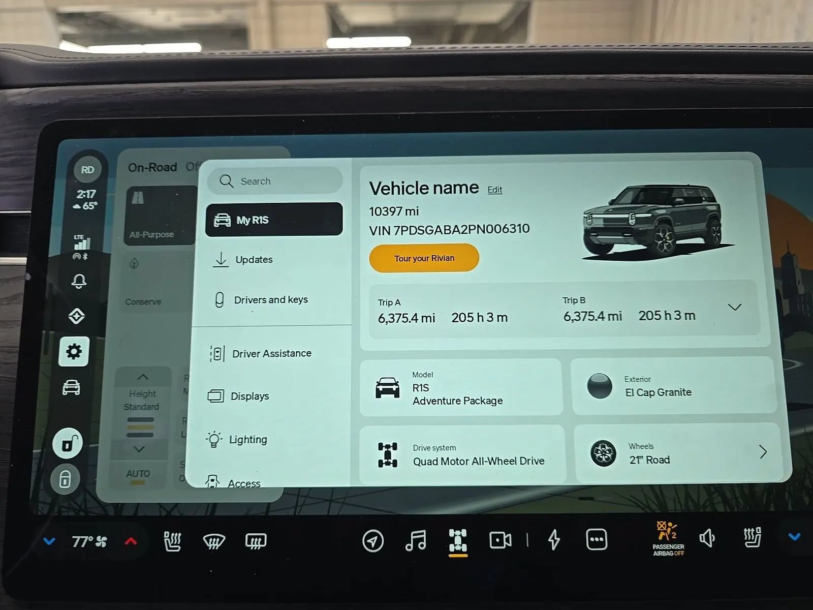 Used 2023 Rivian R1S Adventure Quad AWD/4WD image 4