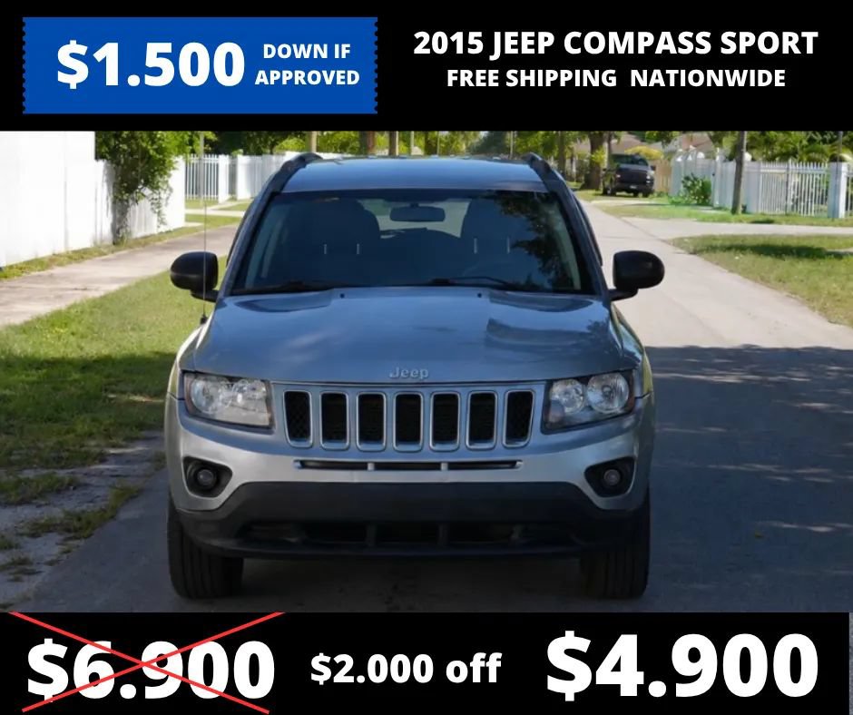 Used 2015 Jeep Compass Sport w/ Power Value Group AWD/4WD image 2
