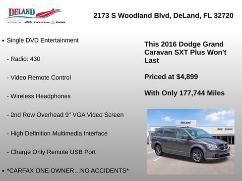 Used 2016 Dodge Grand Caravan SXT FWD image 36