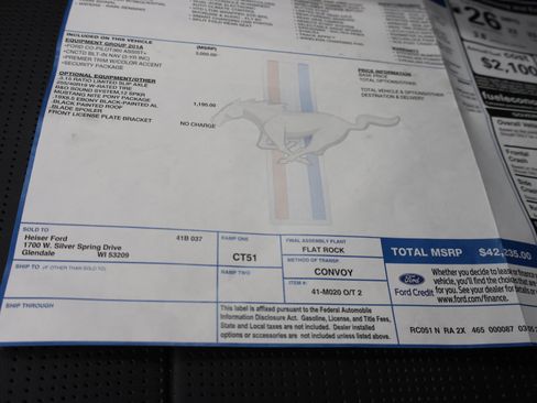 Used 2024 Ford Mustang Premium RWD image 54